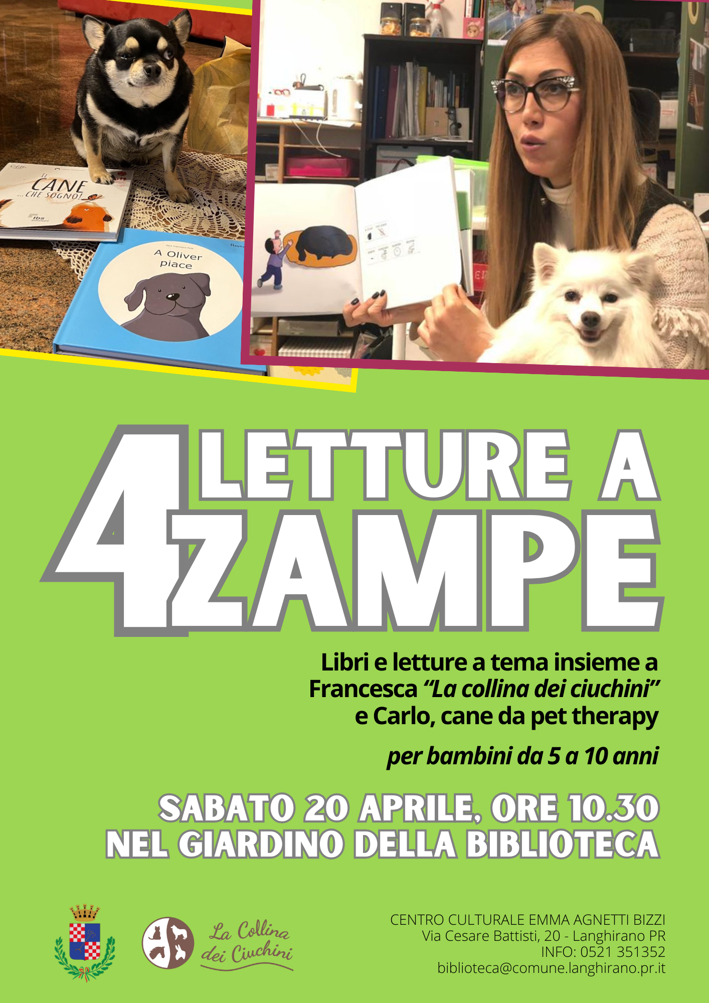 Letture a 4 zampe