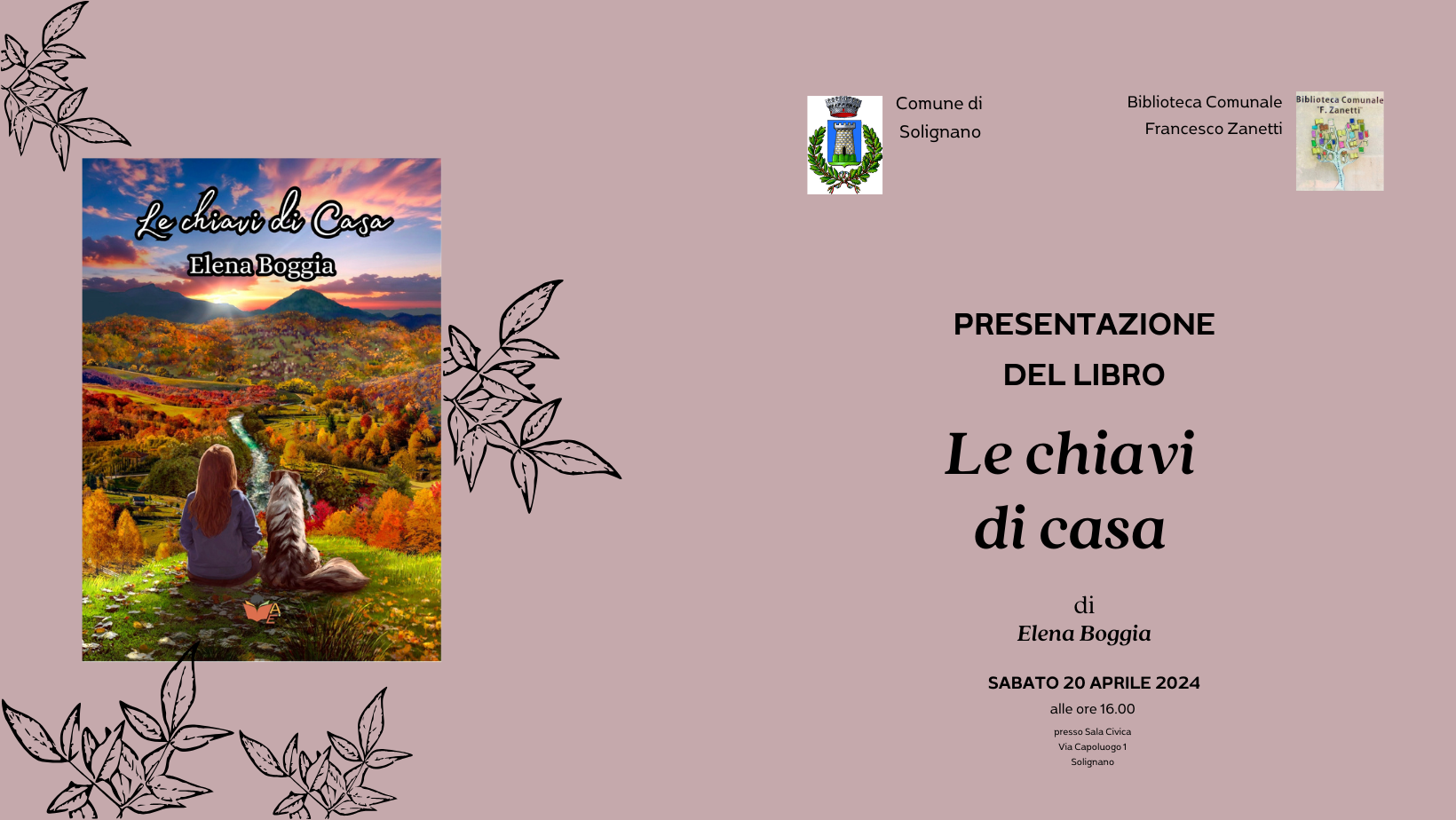 Presentazione del libro "Le chiavi di casa"